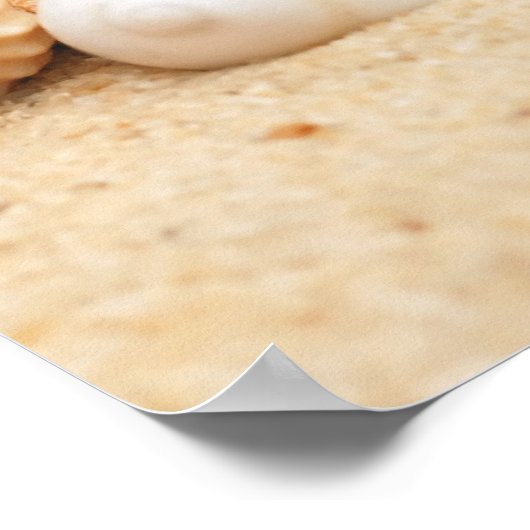 Warmes Wetter Weihnachten Poster (Ecke)