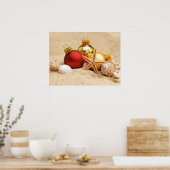 Warmes Wetter Weihnachten Poster (Küche)