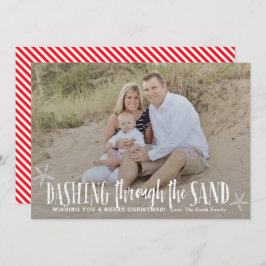 Warmes Wetter Weihnachtskarte Weihnachtskarte Einladung