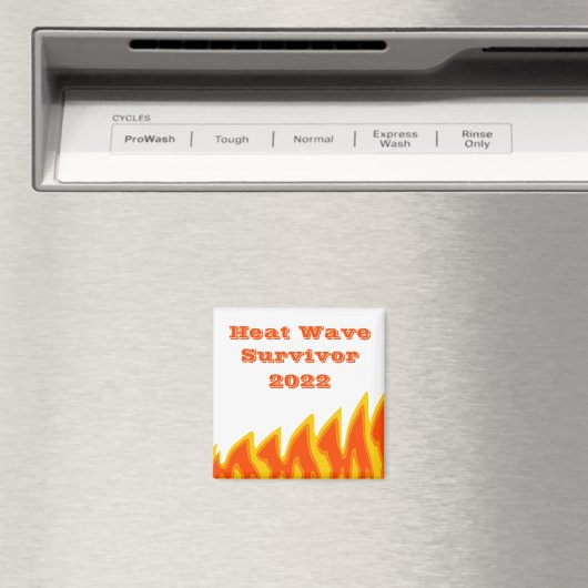 Wärmeschutzüberlebende 2022-Magnet Magnet (In Situ (Geschirrspüler))