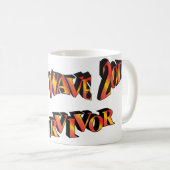 Wärmeschutzüberlebnis 2011 Beutel Kaffeetasse (VorderseiteRechts)