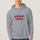 Warmest wünscht Hoodie (Vorderseite)