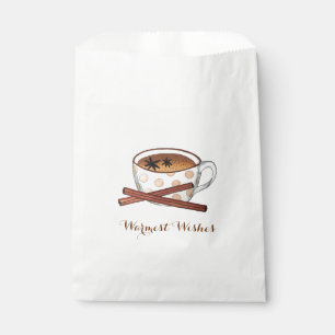 Warmest wünscht Masala Chai Indian Spiced Tee Cup Geschenktütchen