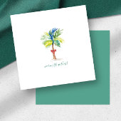 Warmest wünscht Mini Weihnachtsbaum Mitteilungskarte