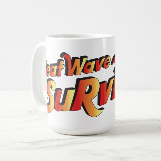 Wärmeüberlebensmittel Kaffeetasse (Vorderseite Links)