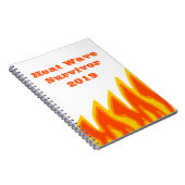 Wärmeüberlebensrate 2019 notizblock (Rechte Seite)