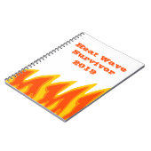 Wärmeüberlebensrate 2019 notizblock (Linke Seite)