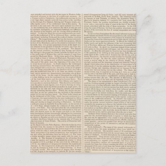 Wärmeverteilung über den Globus fortgesetzt Postkarte (Vorderseite)