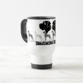 Warmhaltebecher Dogge Reisebecher (Vorderseite Links)