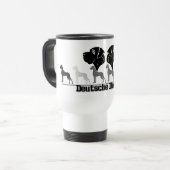 Warmhaltetasse Doggen Reisebecher (Vorderseite Links)