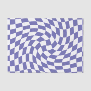 Warmierte Karo Retro Seidenpapier