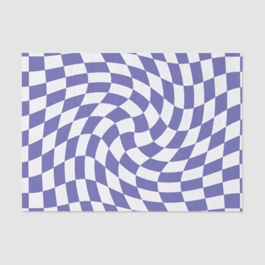 Warmierte Karo Retro Seidenpapier (Vorderseite)
