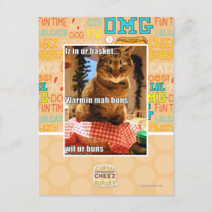 Warmin mah Buns Postkarte