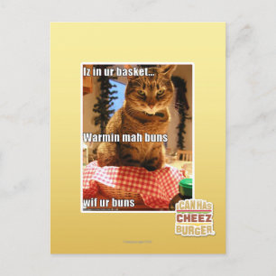 Warmin mah Buns Postkarte
