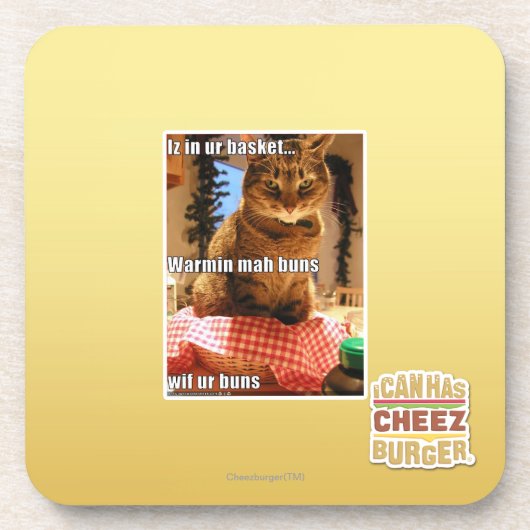 Warmin Milliamperestunde Brötchen Getränkeuntersetzer (Vorderseite)