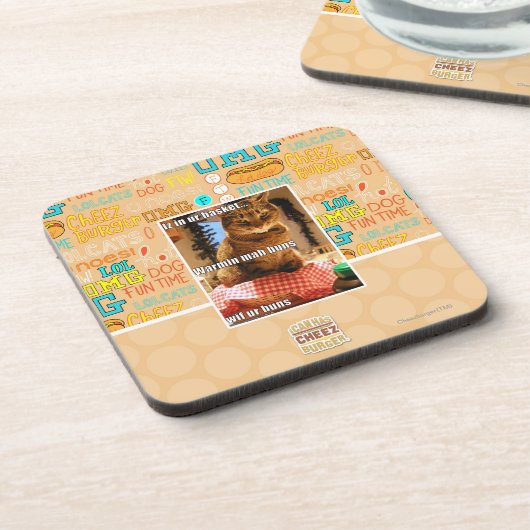 Warmin Milliamperestunde Brötchen Getränkeuntersetzer (Linke Seite)