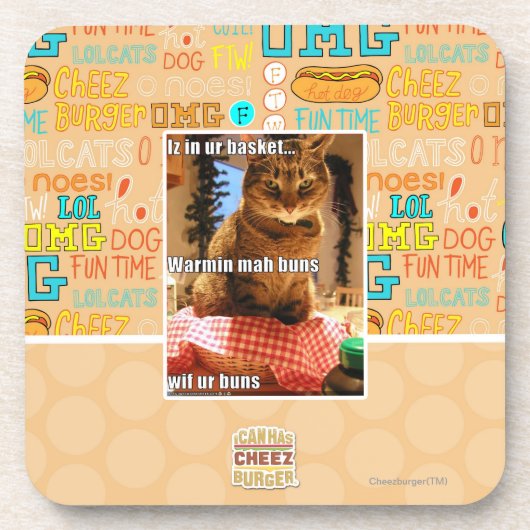 Warmin Milliamperestunde Brötchen Getränkeuntersetzer (Vorderseite)