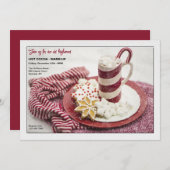 Warmkakaowärme Einladung (Vorne/Hinten)