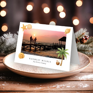 Warmseher Strand Foto Modernes Weihnachten