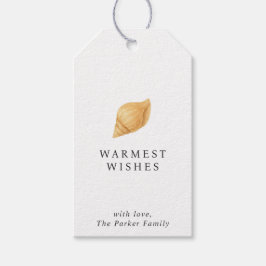 Warmseher Strand Moderne Weihnachten Geschenkanhänger