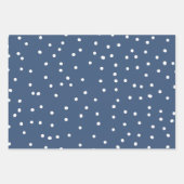 Warmste Wünsche Schnee bedeckt Evergreen Tree Geschenkpapier Set (Vorderseite 3)