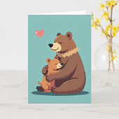 Wärmstes Muttertagsgrußkartenbild Karte (Gelbe Blume)