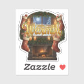 Warmth Cozy Christmas Aufkleber (Blatt)