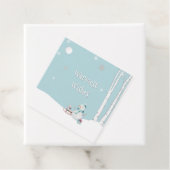 Warmwill Snowman-Schlittengeschenke Geschenkanhänger (Beispiel)