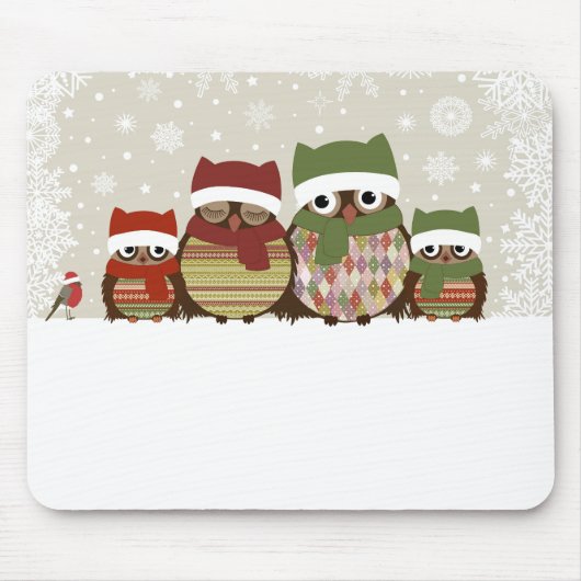 Warmwünschenfamilie Mousepad (Vorne)