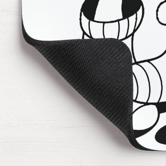 Warmwurm behalten mousepad (Ecke)