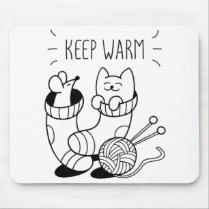 Warmwurm behalten mousepad