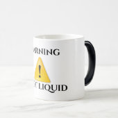 Warn-heiße Flüssigkeit Verwandlungstasse (VorderseiteRechts)
