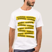 Warnbild T-Shirt (Vorderseite)