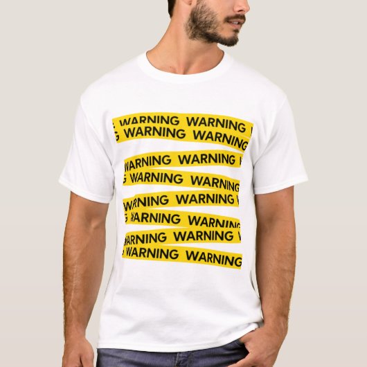 Warnbild T-Shirt (Vorderseite)