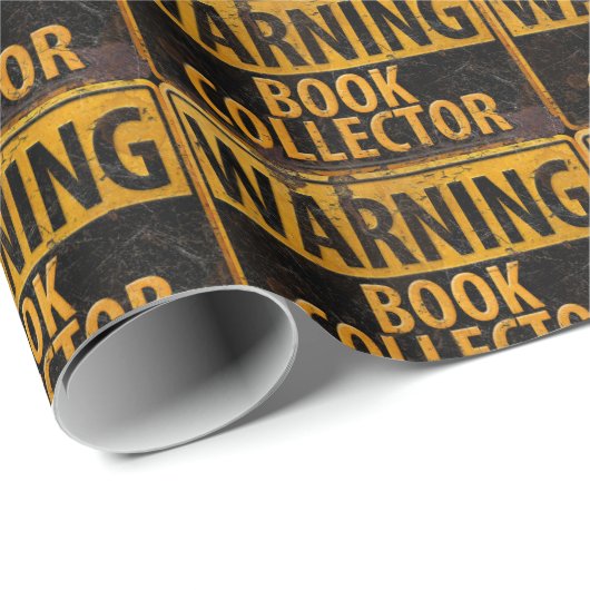 WARNBOOK COLLECTOR - Metallgefährdung Vorsicht bei Geschenkpapier (Rolleneckpunkt)