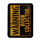 WARNBOOK COLLECTOR - Metallgefährdung Vorsicht bei Magnet (Vertikal)