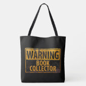 WARNBOOK COLLECTOR - Metallgefährdung Vorsicht bei Tasche (Rückseite)