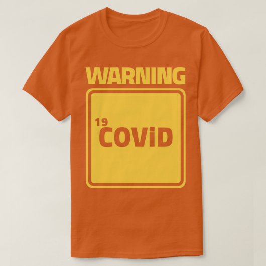 Warncovid T-Shirt (Design vorne)