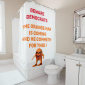 WARNDEMOKRATEN DUSCHVORHANG (Beispiel)