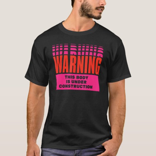 Warneinrichtung T-Shirt (Vorderseite)