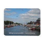 Warnemunde, Deutschland Magnet (Horizontal)