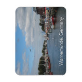 Warnemunde, Deutschland Magnet (Vertikal)