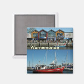 Warnemünde Magnet (Vorderseite/Rückseite)