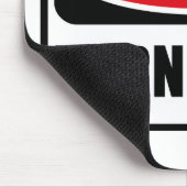 Warnen, 40 Mousepad DREHEND (Ecke)