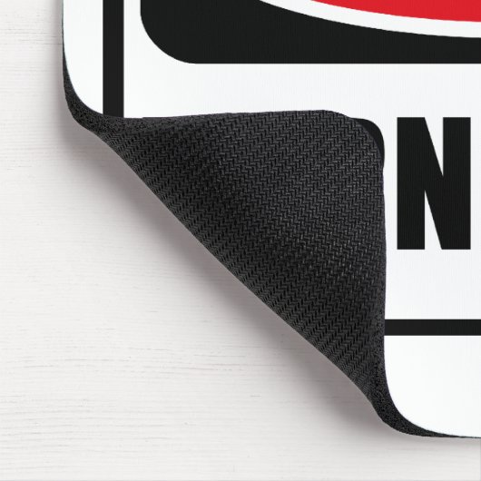 Warnen, 40 Mousepad DREHEND (Ecke)