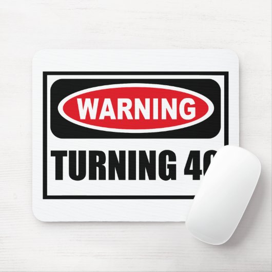 Warnen, 40 Mousepad DREHEND (Mit Mouse)