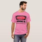Warnen, den T - Shirt 50 Männer DREHEND (Vorne ganz)