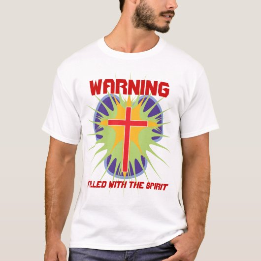 Warnen gefüllt mit dem Geist T-Shirt (Vorderseite)