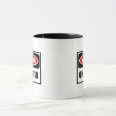 Warnen NUR der KINDTasse Tasse (Zentrum)