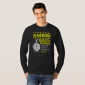 Warnen Sarcastic Watchmaker Uhrmacherei Uhrwerk T-Shirt (Vorne ganz)